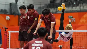 Final Sepak Takraw Asian Games 2026: Indonesia Kalah 1–2 dari Jepang, Emas Jadi Milik Tuan Rumah