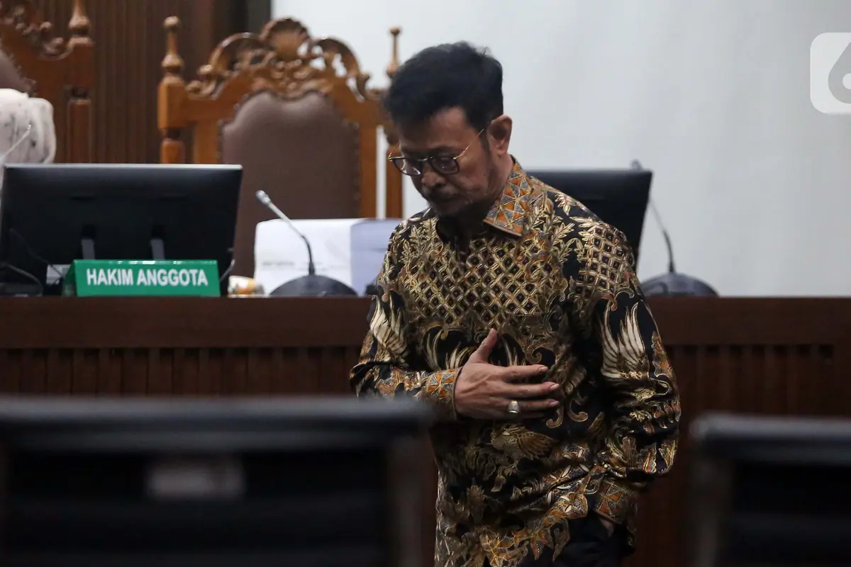 Syahrul Yasin Limpo Dituntut Hukuman 12 Tahun Penjara