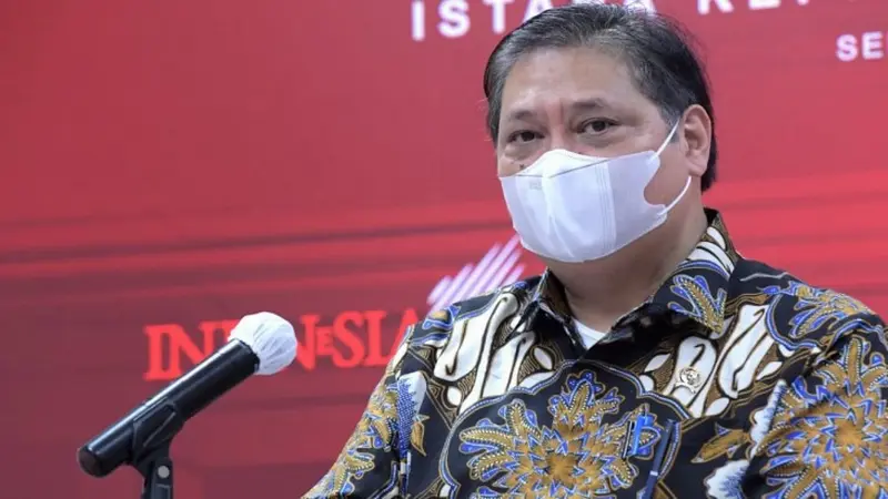 Menteri Koordinator Bidang Perekonomian RI Airlangga Hartarto