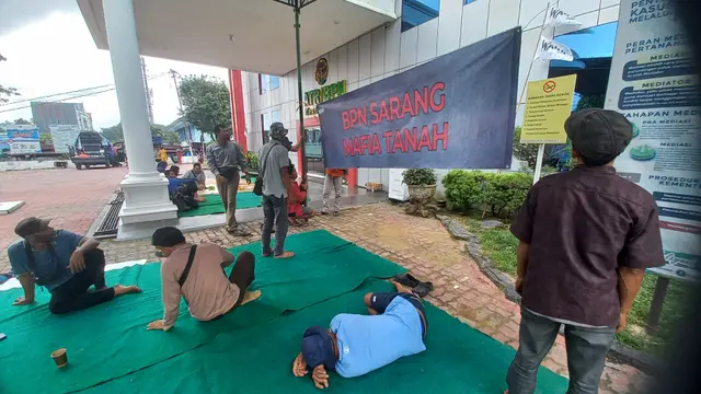 Aksi di BPN Jambi
