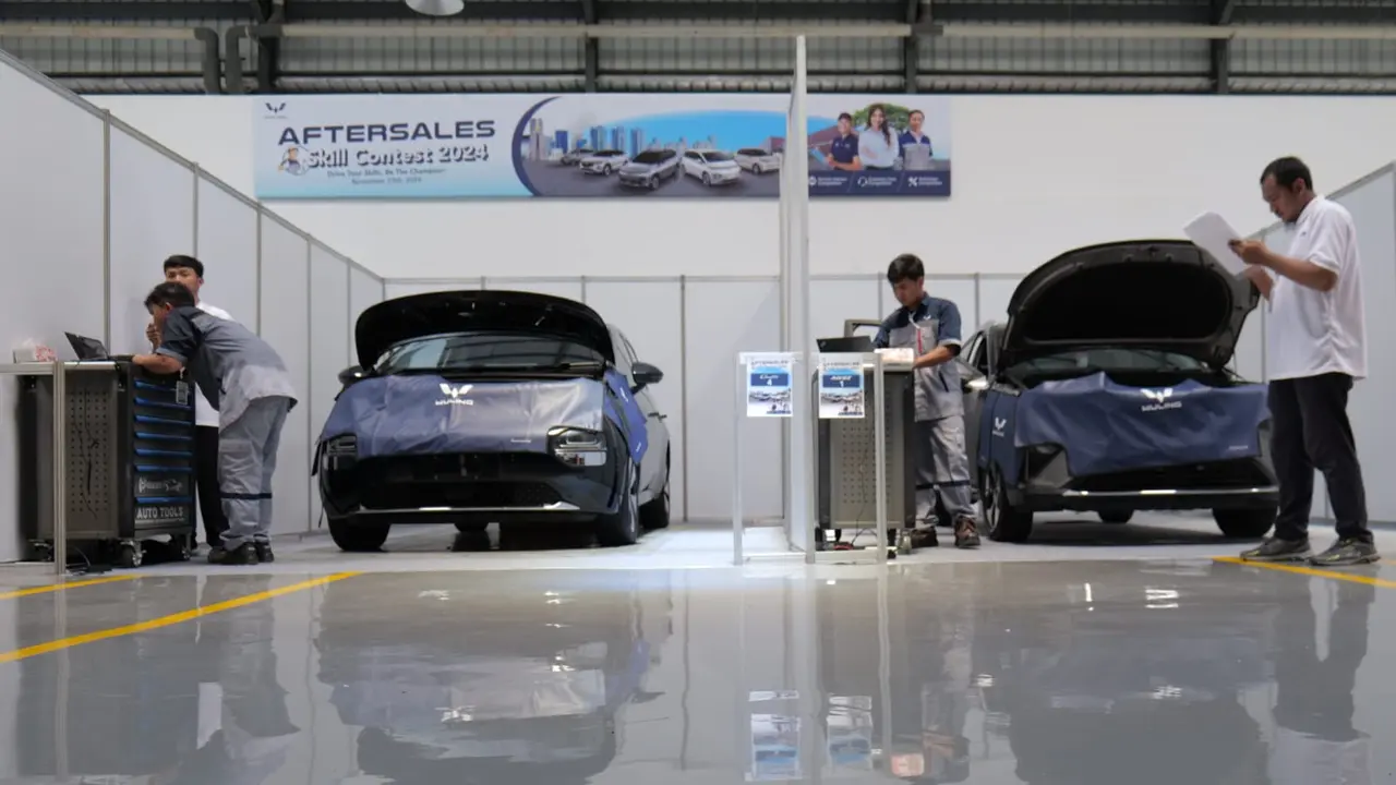 Tingkatkan Pelayanan, Wuling Gelar Final Aftersales Skill Contest 2024 (ist)