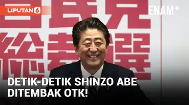 Detik-detik Mantan PM Jepang Shinzo Abe Ditembak