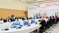 Menko Airlangga menyampaikan&nbsp;PGII diluncurkan, para Pemimpin G7 bersama negara berkembang yang bermitra, mulai bekerja untuk memobilisasi ratusan miliar dolar dalam pembiayaan infrastruktur