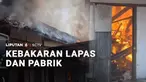 Kobaran api membakar aula Lembaga Pemasyarakatan Kelas II B Ngawi, Jawa Timur, Jumat siang. Meski sempat membuat panik warga, sebanyak 305 narapidana dipastikan selamat dan dalam kondisi aman.