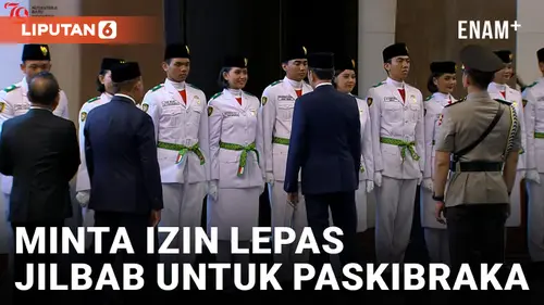 VIDEO: Cerita Paskibraka Nasional 2024, Minta Izin Lepas Jilbab ke Makam Ayahnya