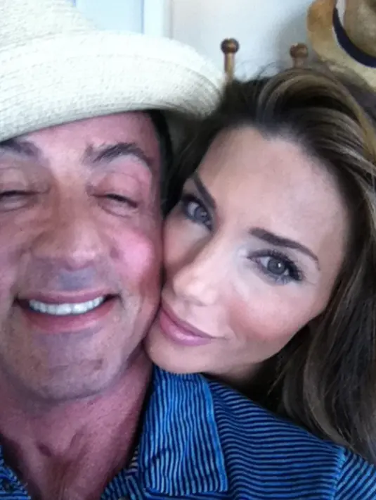 Sylvester Stallone dan Jennifer Flavin. (Foto: Instagram officialslystallone)