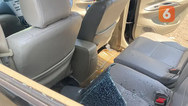 Kasus pencurian dengan bobol kaca mobil di Kota Sukabumi (Liputan6.com/Fira Syahrin).