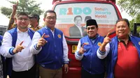 Jelang Debat Perdana, Ridwan Kamil-Suswono Dapat Dukungan 3.000 Sopir Angkot Jakarta