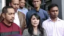 Merasa tidak kuat lagi dengan mantan suaminya Sandy Tumiwa, Tessa Kaunang melaporkan ke Polda Metro Jaya. Tessa merasa nama baiknya telah di cemarkan oleh mantan suaminya. (Bambang E Ros/Bintang.com)