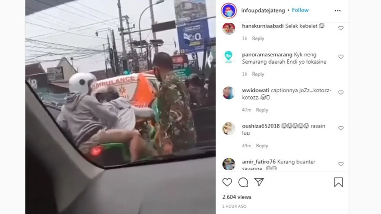 pengendara motor