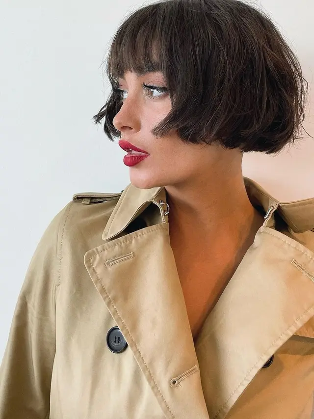 Gaya Rambut French Bob