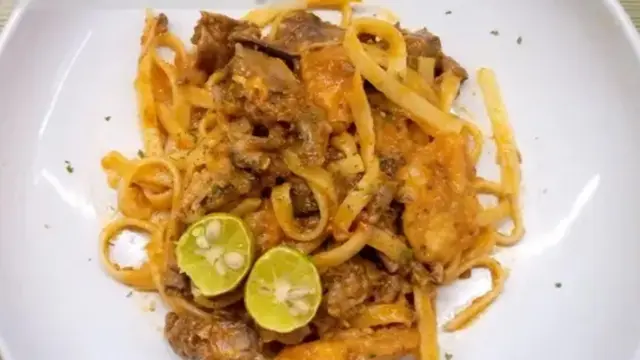 Resep seblak fettucini tulangan. (dok. Cookpad @fitri_ristia2104)