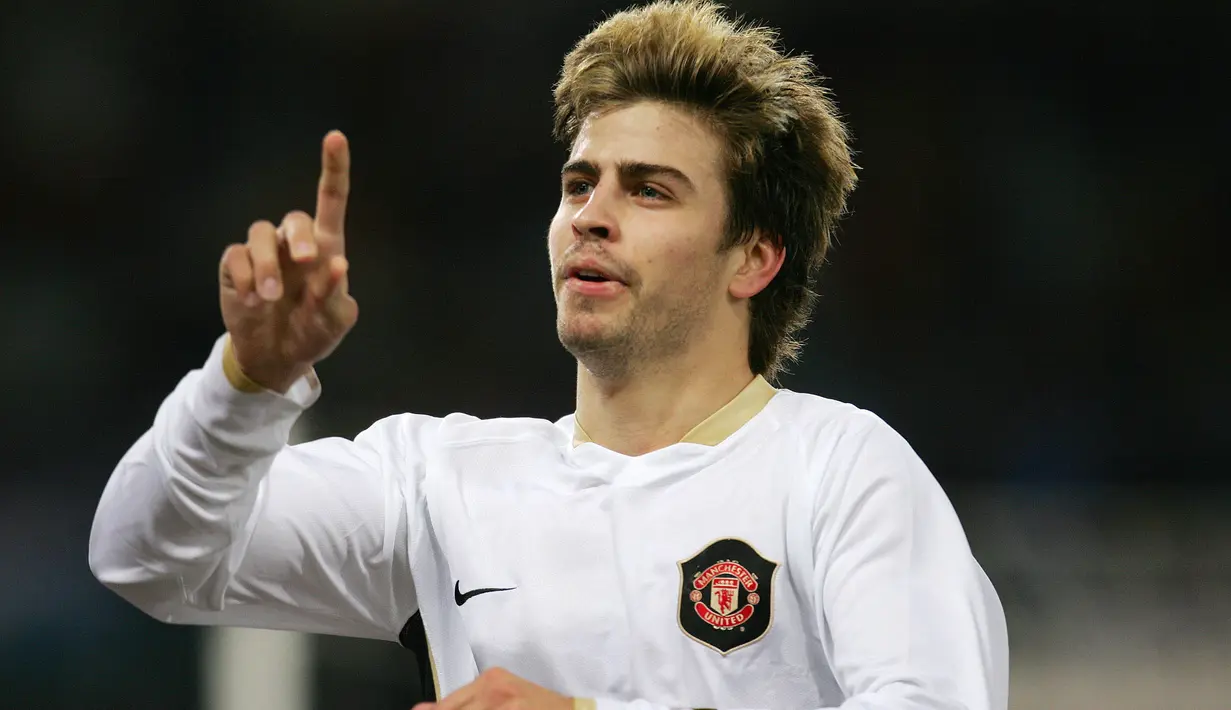 3. Gerard  Pique - Sejak bergabung dengan Barcelona, Gerard  Pique menjelma menjadi bek papan atas dunia. Pique hijrah ke Barcelona pada 2008. Ini mungkin jadi salah satu kesalahan terbesar Alex Ferguson. (AFP/Filippo Monteforte)