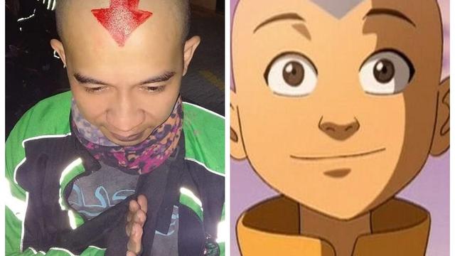 8 gaya ojol tirukan gaya pahlawan super