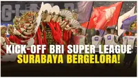 BRI Super League 2025/2026 telah resmi dibuka di Surabaya. Tepatnya digelar di Stadion Gelora Bung Tomo, yang memepertemukan dua tim legendaris yaitu Persebaya Surabaya menjamu PSIM Yogyakarta. Acara pembukaan ini juga menghadirkan tarian tradisional...