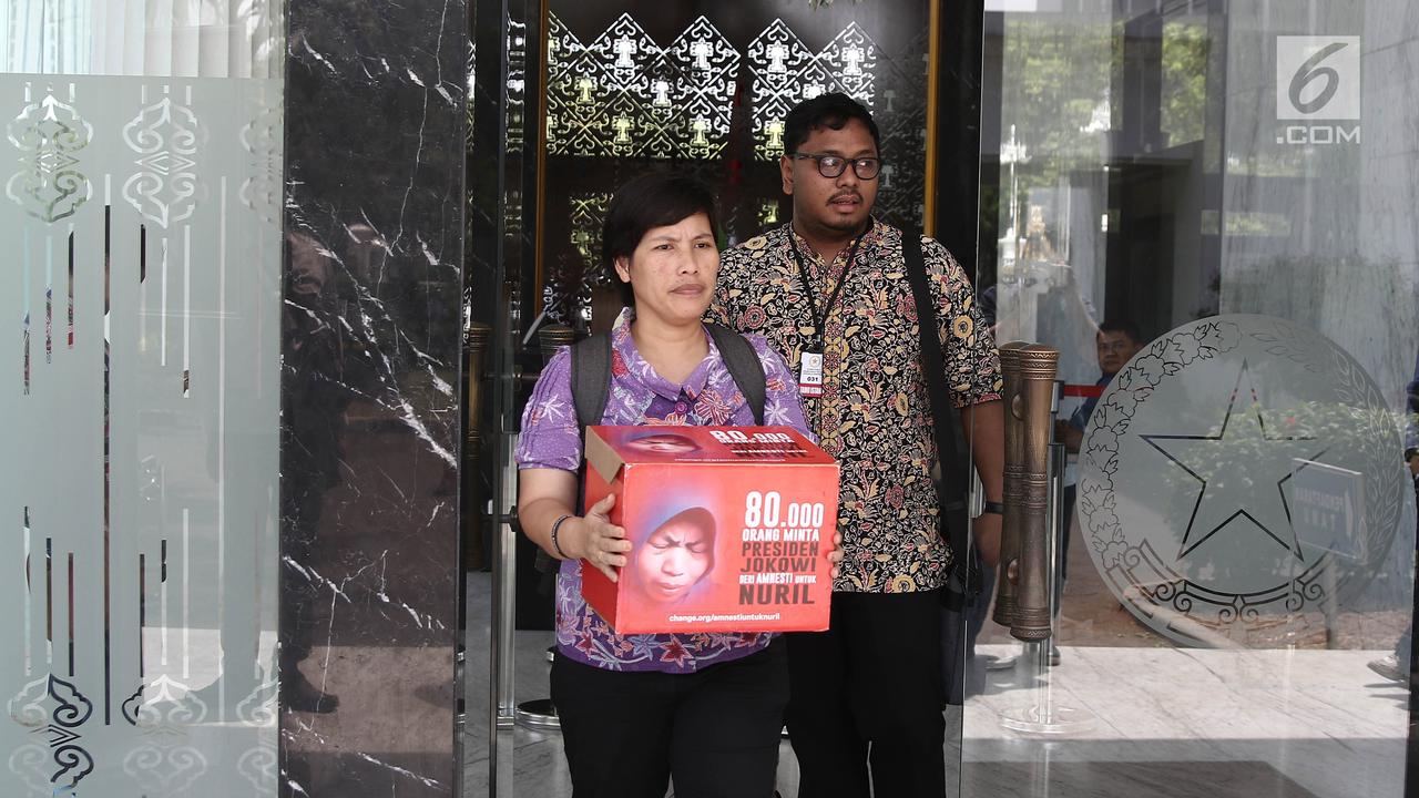 Datangi KSP, Koalisi Save Ibu Nuril Minta Jokowi Beri Amnesti