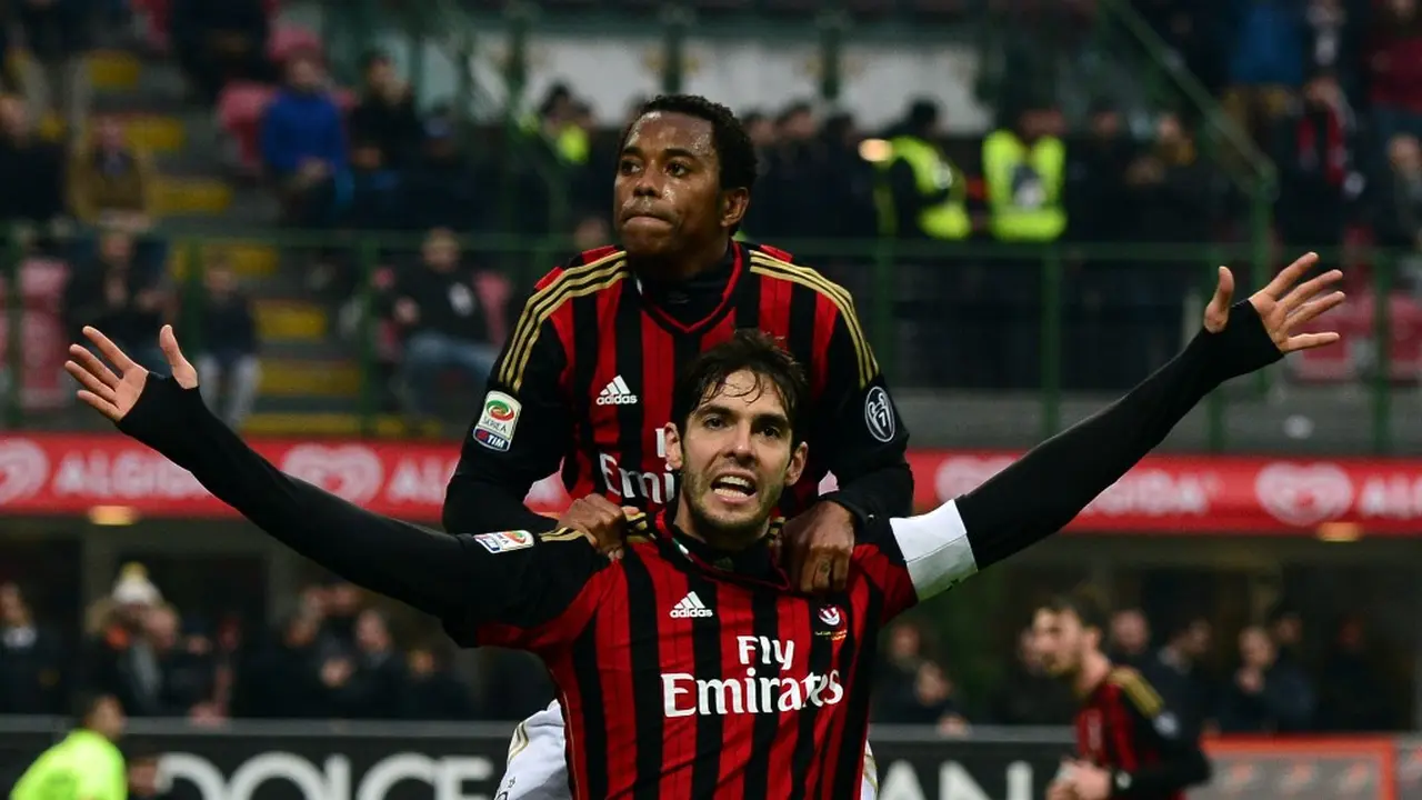 Robinho dan Ricardo Kaka