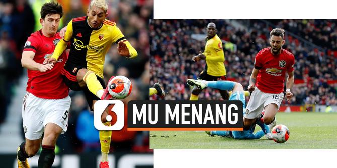 VIDEO: Manchester United Cukur Watford 3-0