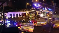 Helikopter Polisi Tabrak Pub di Inggris, Mirip Adegan `Horor`