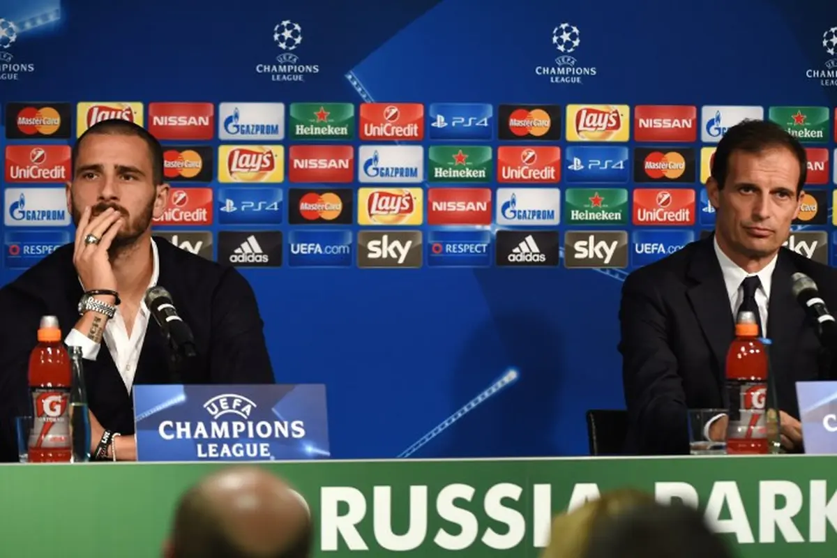Leonardo Bonucci & Massimiliano Allegri (Juventus)