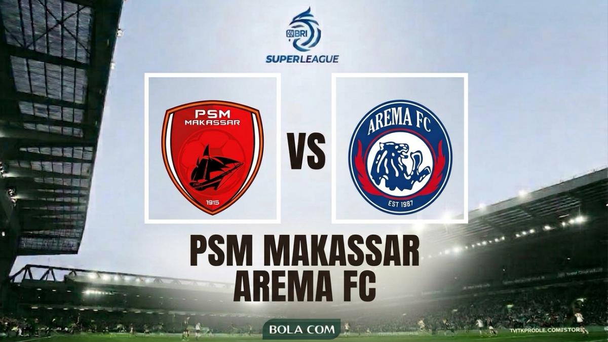 Prediksi PSM Makassar vs Arema FC di BRI Super League: Beban di Pundak Juku Eja