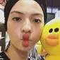 6 Foto 'Duck Face' ala Raline Shah, Tetap Cantik Memesona (sumber: Instagram.com/ralineshah)