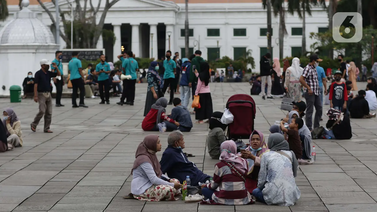FOTO: Menikmati Libur Paskah di Kawasan Kota Tua Jakarta
