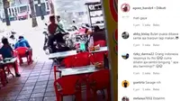 Kebanyakan Gaya, Niatnya Mau Freestyle Malah nabrak Warung (Isnstagram)