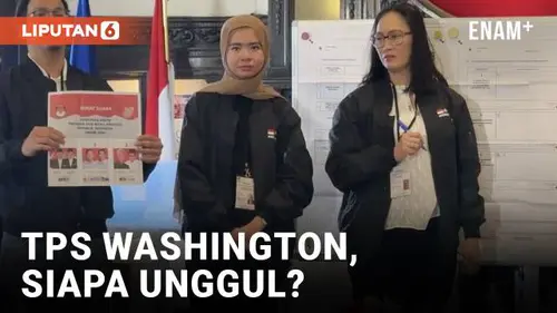 VIDEO: PPLN Washington DC Rampung Hitung Suara TPS, Siapa Unggul?