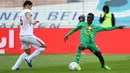 Idrissa Gueye tercatat telah membuat 95 caps bersama Timnas Senegal. Ia akan menjadi bagian penting bersama Koulibaly and Sadio Mané di skuad yang berjuluk Singa dari Teranga. Pada musim panas ini, Gueya kembali ke Everton setelah memenangkan beberapa gelar bergengsi bersama Paris Saint-Germain. (AFP/Jakub Sukup)