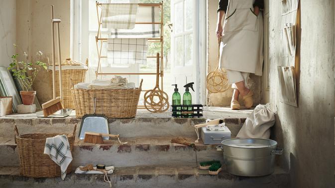 IKEA kenalkan cara ramah lingkungan untuk bersih-bersih rumah. (dok. IKEA)