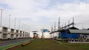 Suasana Pembangkit Listrik Tenaga Gas (PLTG) Jakabaring yang terletak di Palembang, Sumatera Selatan, Jumat (9/2). PLTG Jakabaring merupakan salah satu infrastruktur pendukung Asian Games 2018. (Liputan6.com/Agustina)
