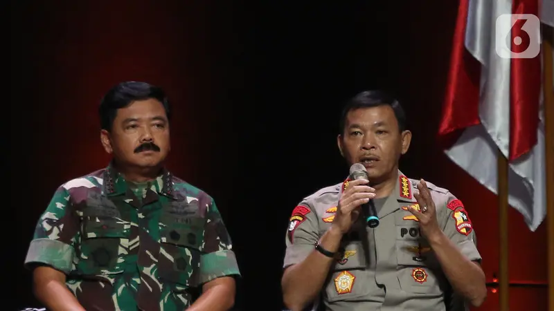Rakornas Indonesia Maju, Kapolri dan Panglima TNI Bicara Keamanan Negara