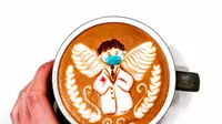 Demi menjaga stamina tenaga medis selama bulan Ramadan, Otten Coffee memberikan ribuan kopi jamu di empat rumah sakit (Foto: instagram/ottencoffee)