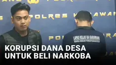 Mantan Kades Korupsi 200 Juta Buat Beli Narkoba