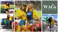 Pose Menggona 2 Model Seksi Pendukung Setia Brasil. (Instagram)