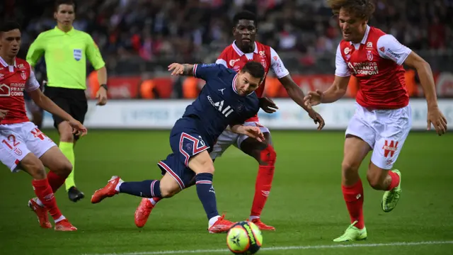 Foto: Aksi Lionel Messi untuk Pertama Kali Berseragam Paris Saint German
