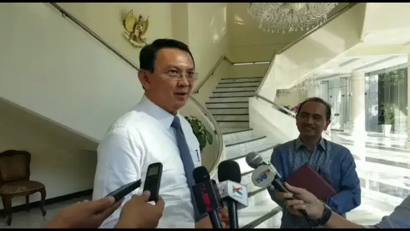 Ahok di kantor Wakil Presiden