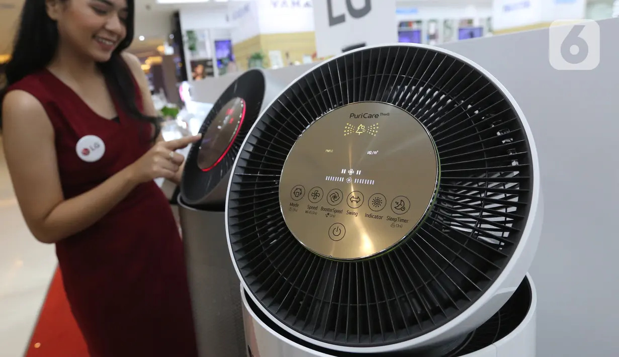 FOTO Efektif Bersihkan Udara dan Gas Berbahaya dengan Air Purifier