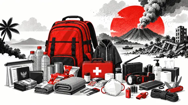 Infografis: Barang Wajib Dalam Tas Darurat Kebencanaan