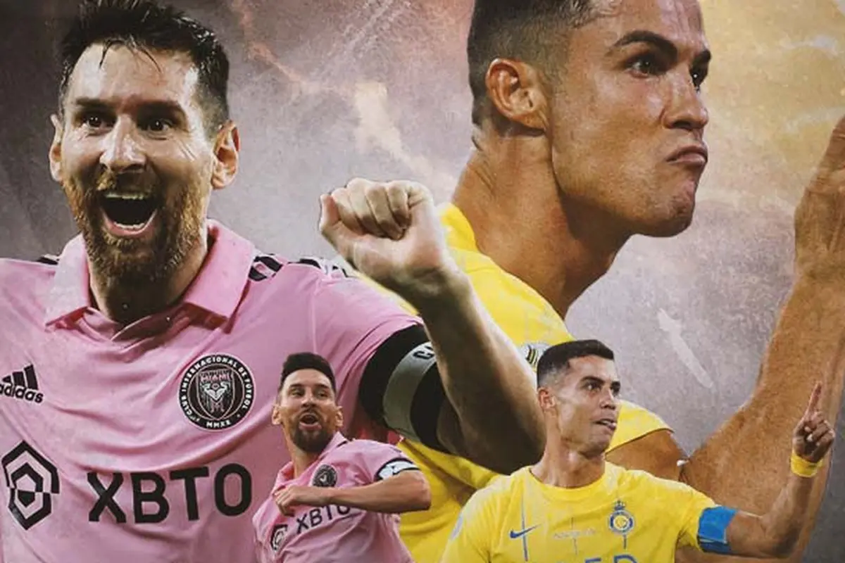 Ilustrasi - Lionel Messi dan Cristiano Ronaldo