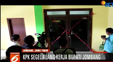 Penyegelan dilakukan untuk menjaga agar tidak ada barang bukti yang rusak.