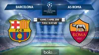 Liga Champions_Barcelona vs AS Roma (Bola.com/Adreanus TItus)