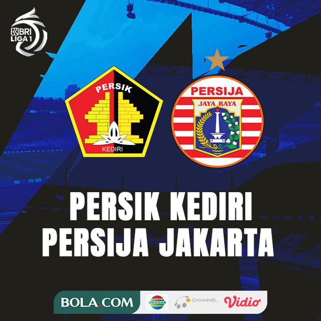 BRI Liga 1 - Persik Kediri Vs Persija Jakarta