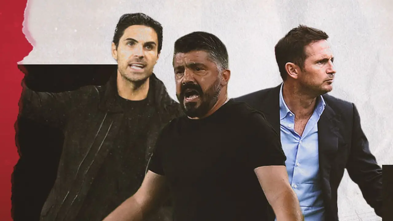 Mikel Arteta, Gennaro Gattuso dan Frank Lampard