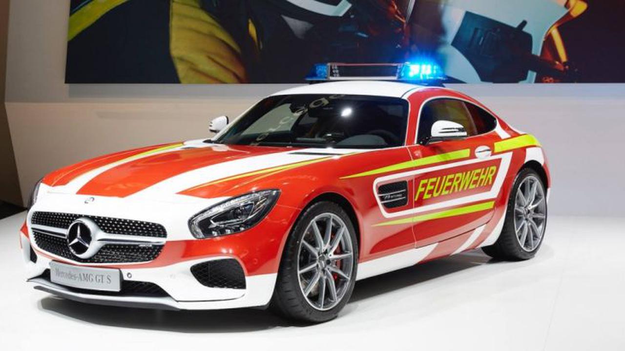 Di Jerman, Supercar Mercy Jadi Armada Petugas Damkar