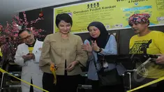 Rumah Sakit Cipto Mangunkusumo memperingati Hari Kanker Sedunia, Jakarta, Rabu (4/2/2015). (Liputan6.com/Herman Zakharia)