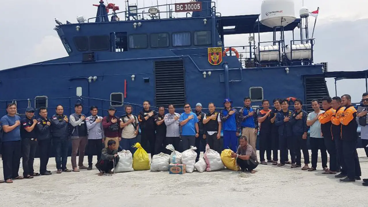 Tim gabungan polda dan mabes Polri berhasil ungkap penyelundupan sabu-sabu jaringan internasional (Liputan6.com/Ist)