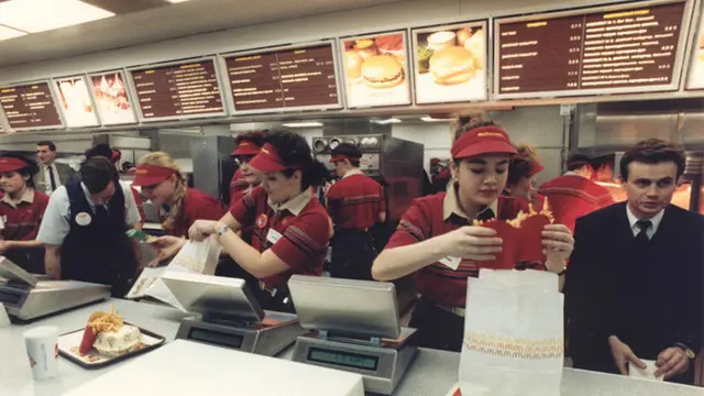 McDonald's di Moscow, Rusia. (The Moscow Times)