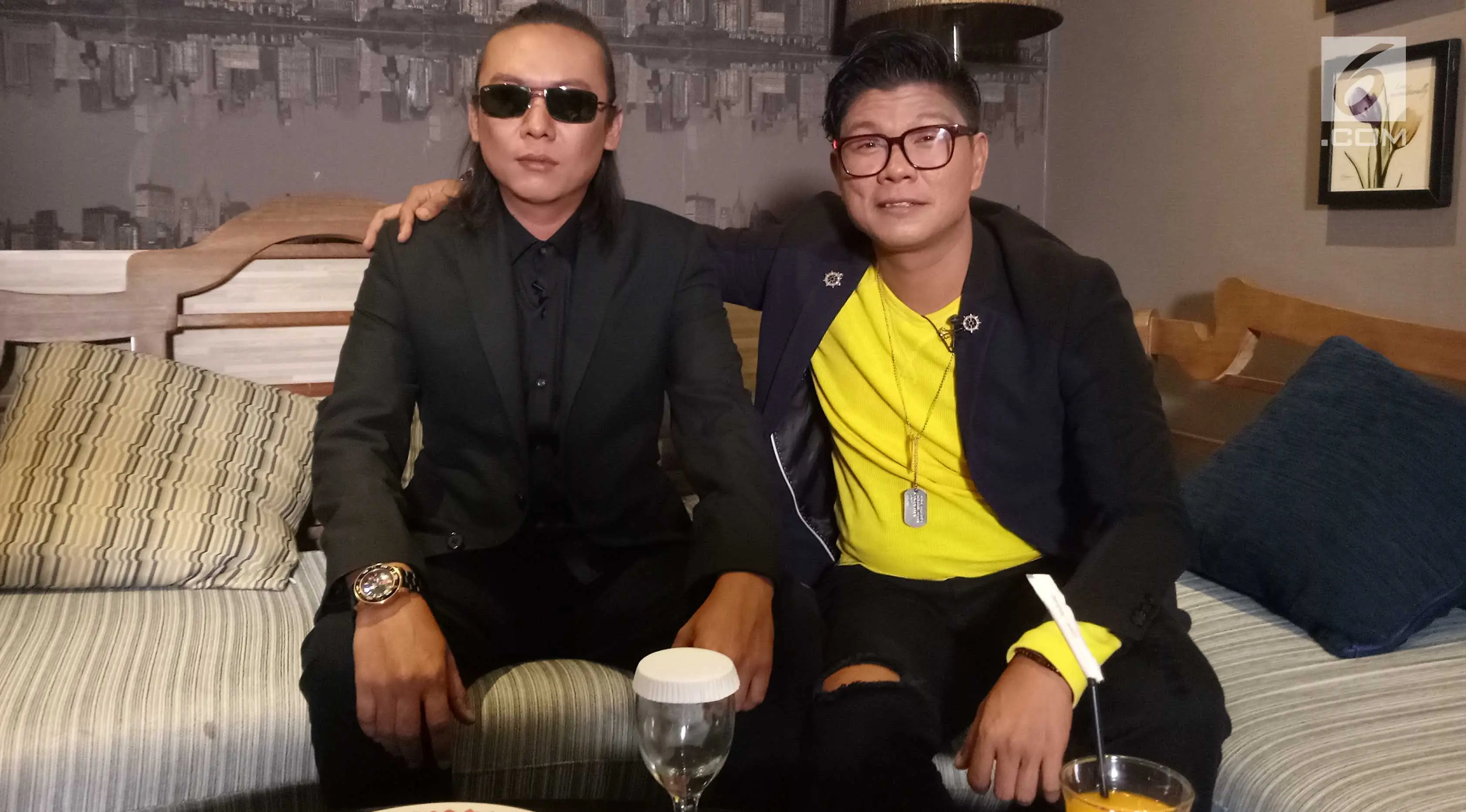 Andika Kangen Band dan Ali Potter (Ferry Noviandi/Liputan6.com)